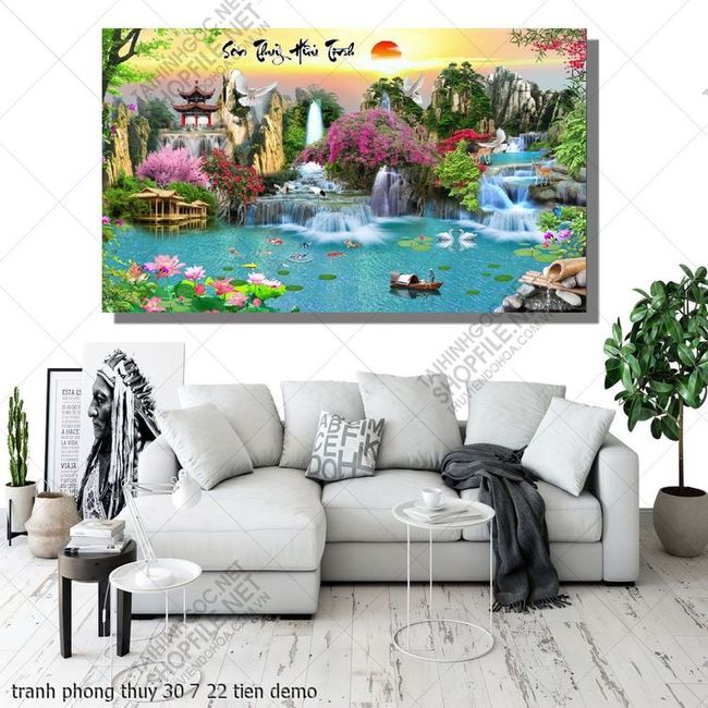 tranh phong thuy 30 7 22 tien